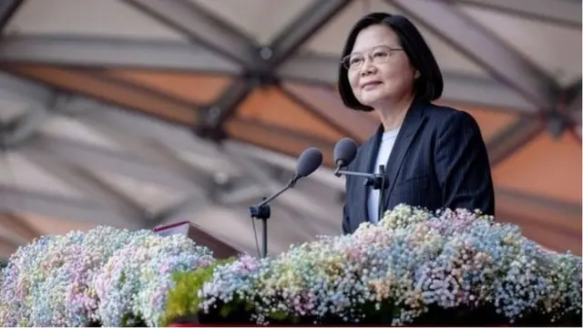 蔡英文的对美政策和两岸政策遭到批评（Credit: PRESIDENT OFFICE, TAIWAN）