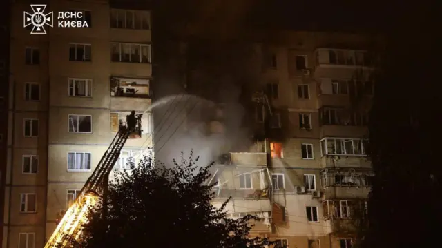 наслідки удару по Києву