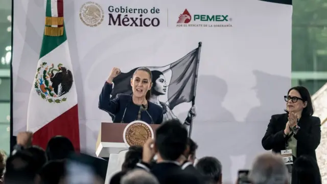 Sehinbaum celebra Pemex