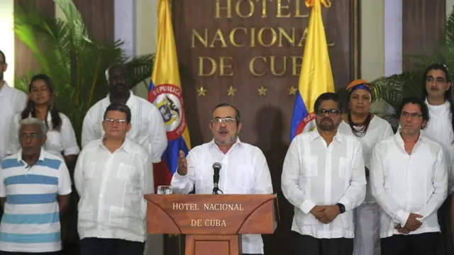 Müzakerelerin garantör ülkelerinden Küba aynı zamanda başkent Havana'da müzakerelere ev sahipliği yaptı.