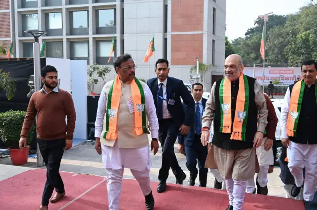 विनोद तावड़े और अमित शाह