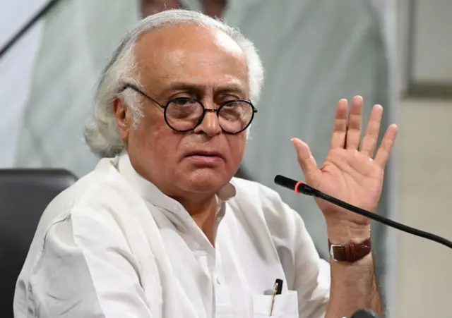 কংগ্রেস নেতা ও প্রধান মুখপাত্র জয়রাম রমেশ