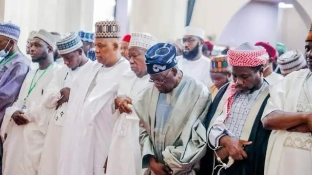 Aworan Shettima ati Tinubu