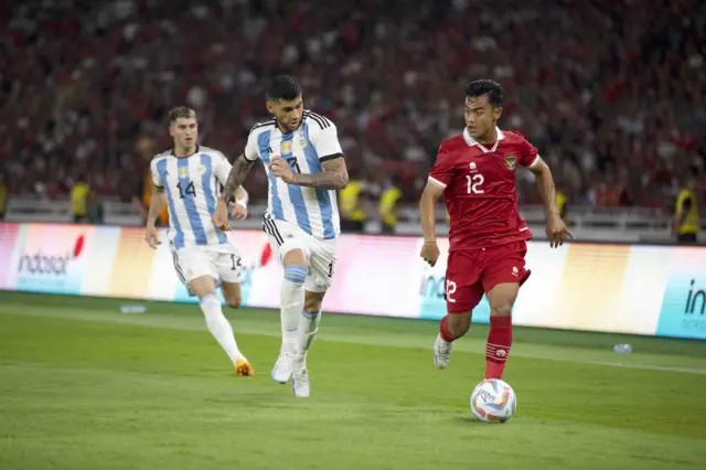 Pertandingan Indonesia Argentina