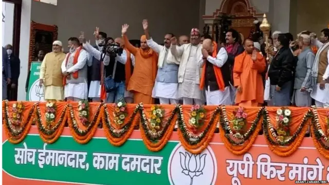 योगी आदित्यनाथ, उत्तर प्रदेश निवडणूक