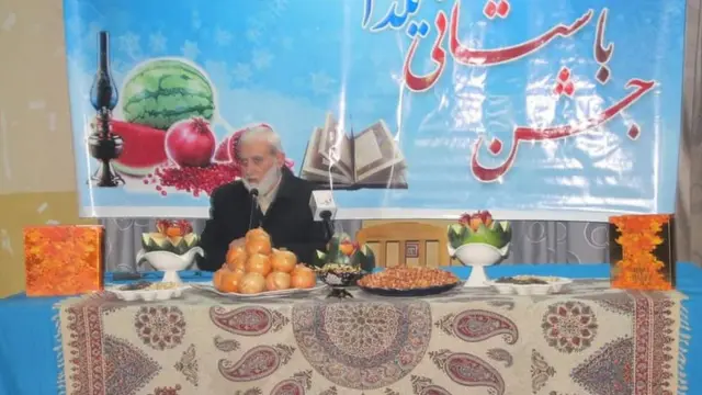 صالح محمد خلیق باشنده مزار شریف گفته از شب یلدا در کتابخانه فردوسی در آن شهر استقبال شده است