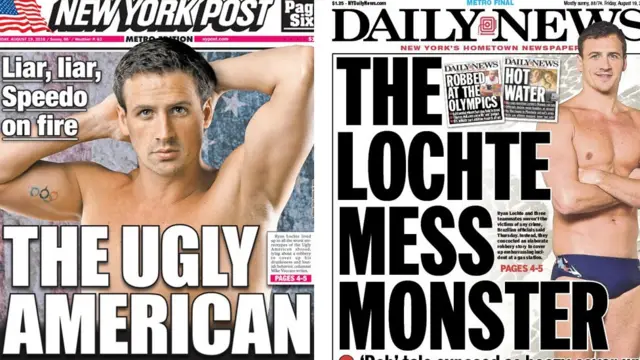 Portadas de The New York Post y el Daily News