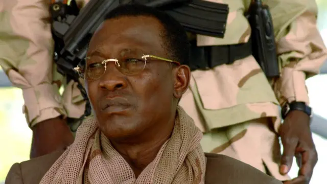 Chadian President Idriss Deby (file pic)