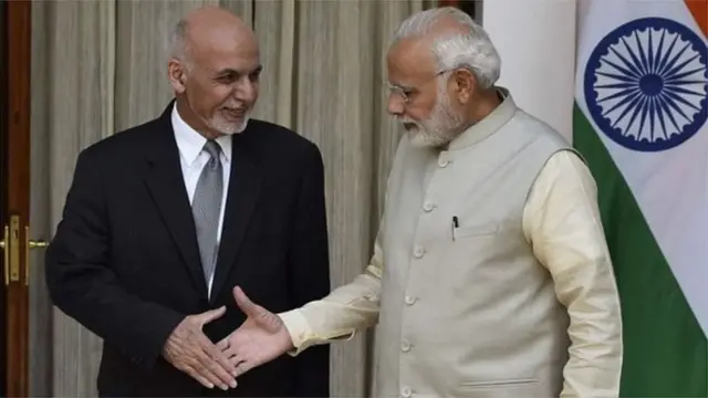 مودی اور اشرف غنی