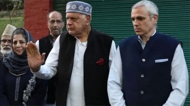 మెహబూబాబముఫ్తీ, ఫరూక్, ఒమర్ అబ్దుల్లా