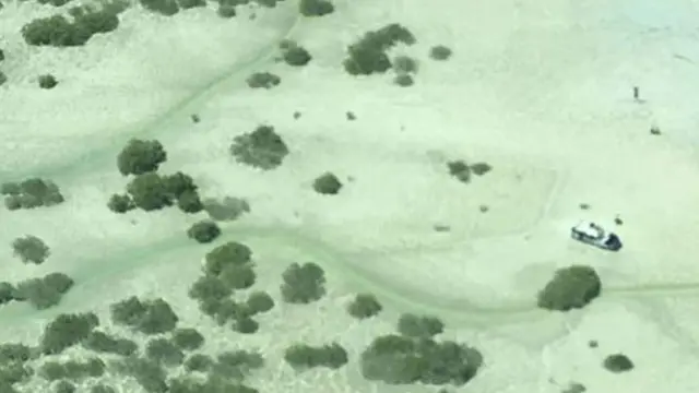 Застрявших рыбаков обнаружили с воздуха