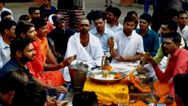 بنارس ہندو یونیورسٹی طلبہ احتجاج