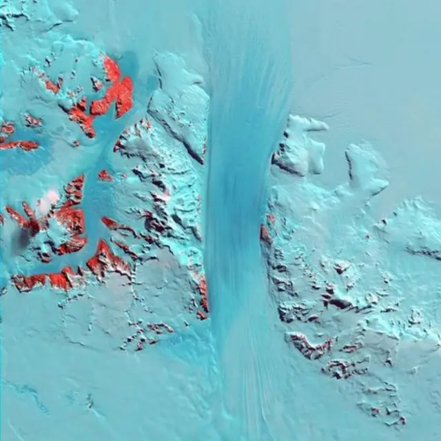 انٹارکٹکا برف گلیشیر