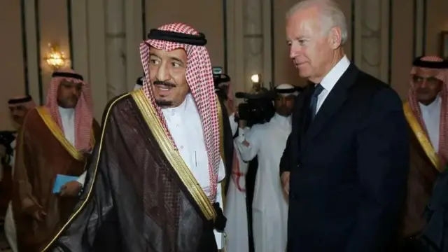 Selman bin Abdülaziz el-Suud ve Joe Biden