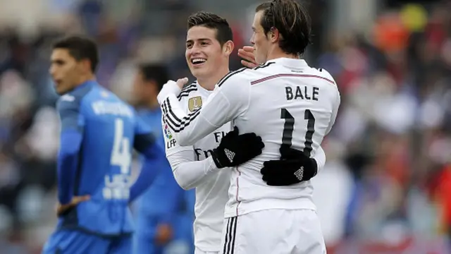 gareth Bale da James Rodriguez