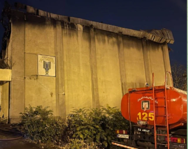 آتش‌سوزی در زندان اوین