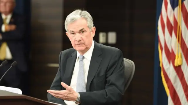 Jerome Powell, presidente de la FED.