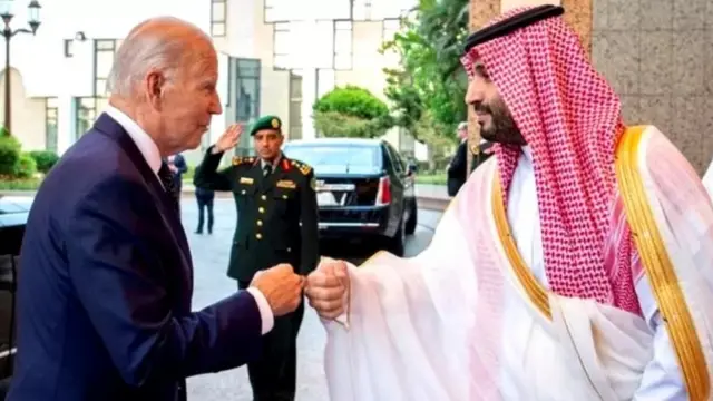 امریکی صدر جو بائیڈن اور محمد بن سلمان