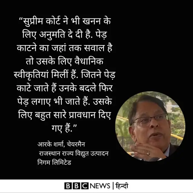 राजस्‍थान राज्‍य विद्युत उत्‍पादन निगम लिमिटेड के चेयरमैन आरके शर्मा 