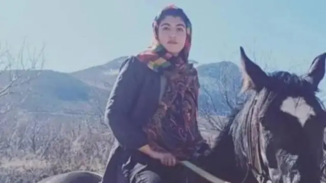 تصویری از منصوره سگوند که در اختیار بی‌بی‌سی قرار گرفته است