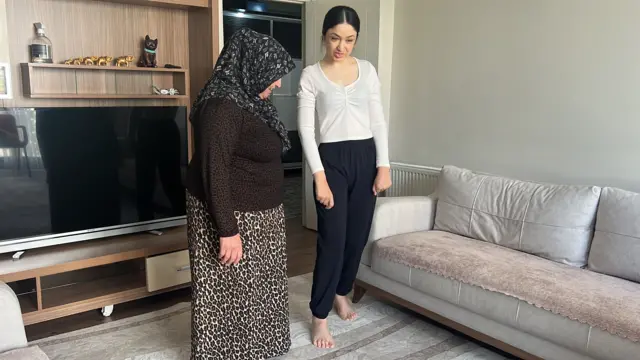 Mutlu Kaya ve annesi