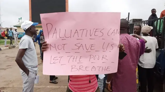 Àwọn olùwọ́de ní ìpínlẹ̀ Osun