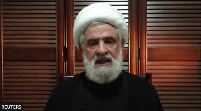 Hizbullah liderinin müavini Şeyx Naim Qasım 