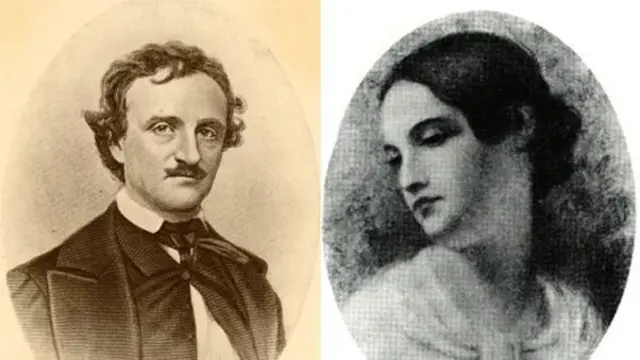 Edgar Allan Poe na Virginia Clemm, binamu wa kwanza, walioana mwaka wa 1836, alikuwa na umri wa miaka 27 naye alikuwa na miaka 13. Hawakuwa na watoto.
