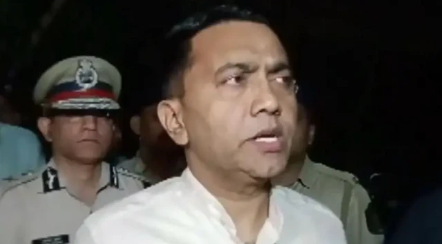 ਗੋਆ ਦੇ ਮੁੱਖ ਮੰਤਰੀ ਪ੍ਰਮੋਦ ਸਾਵੰਤ