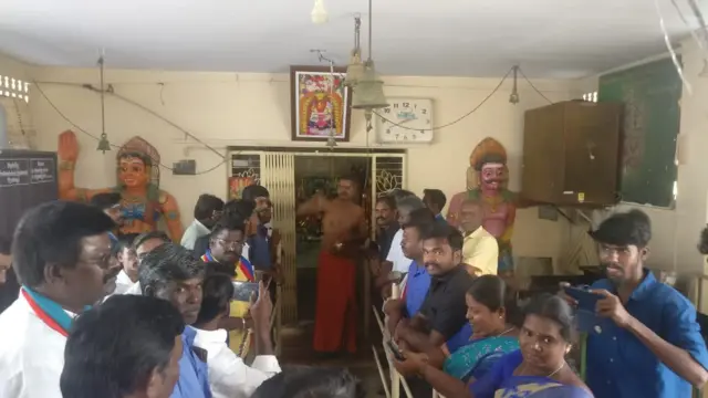 திருப்பூரில் சாதி தீண்டாமை