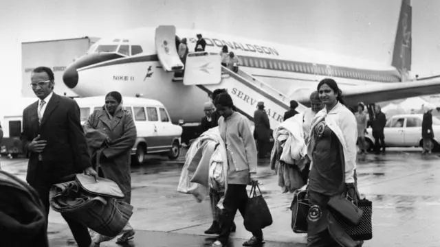 યુગાંડામાંથી પલાયન કરનાર ગુજરાતીઓ