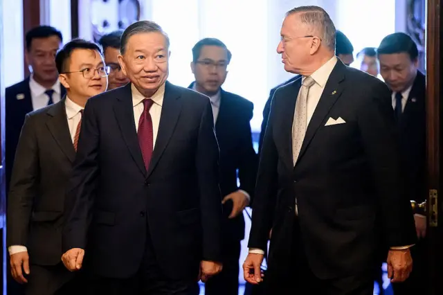 Ông Tô Lâm tại Sydney hôm 10/8