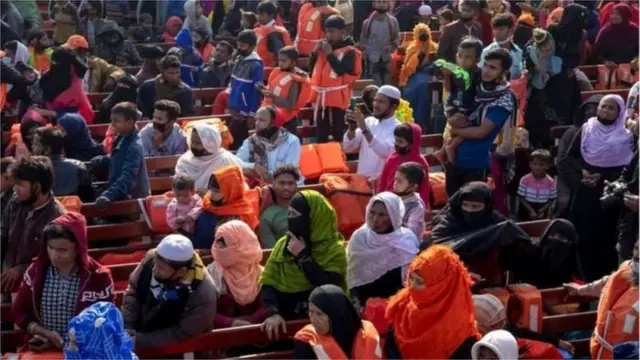 ১৮ হাজারের মত রোহিঙ্গাকে ভাসানচরের স্থানান্তর করা হয়েছে