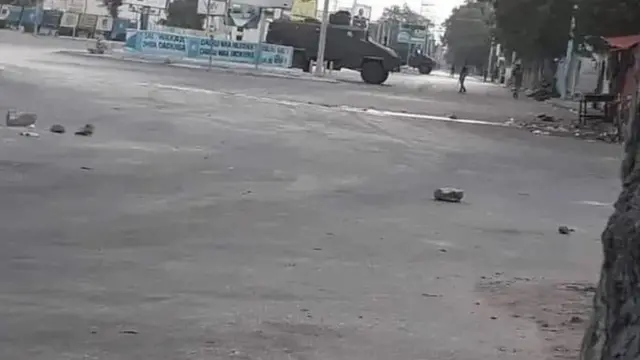 Rabshadiii 19-kii Febraury waxay sababeen in magaalada Muqdisho ay kala xiranto