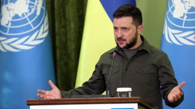 Tổng thống Volodymyr Zelensky