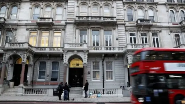 Orbis, nơi ông Christopher Steele làm giám đốc, có trụ sở ở trung tâm London.