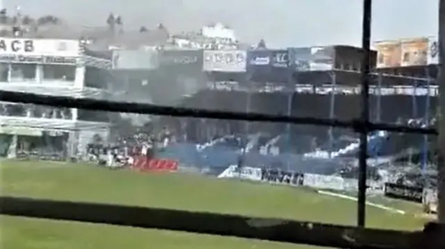 انفجار در جایگاه تماشگران رخ داد