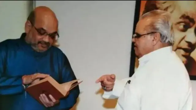 अमित शाह और सत्यपाल मलिक की तस्वीर