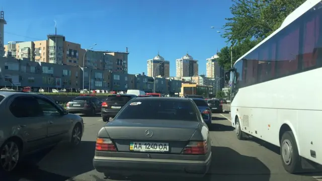 київ у заторах