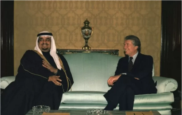 Madaxweynihii hore ee Mareykanka Catar iyo dhaxal sugihii hore ee Fahad