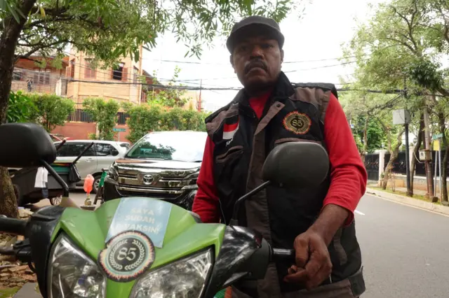 ojek online, gojek, grab, THR, Fredi