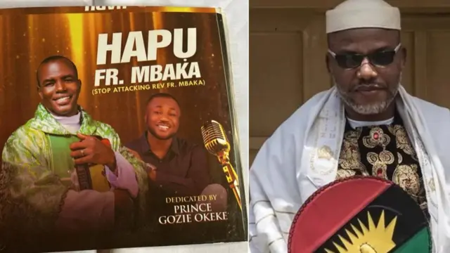 Fada Mbaka na Nnamdi Kanu