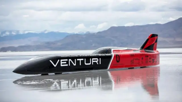 رکورد سریعترین ماشین الکتریکی توسط ونچوری باکآی بولت ثبت شده است