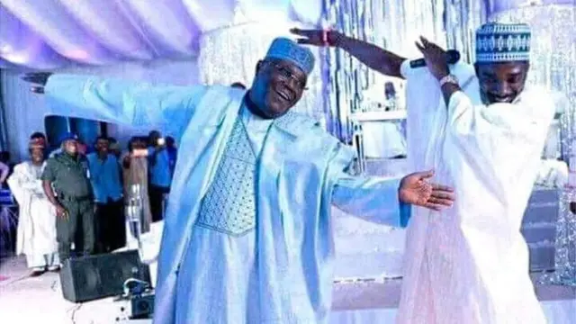 Atiku n jo nibi ayẹyẹ kan