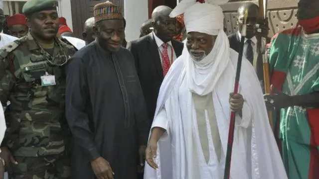 Sarki Ado Bayero da Goodluck Jonathan