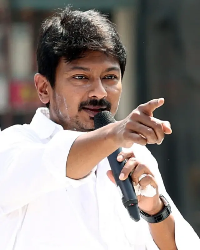 तमिलनाडु सरकार में मंत्री उदयनिधि स्टालिन.