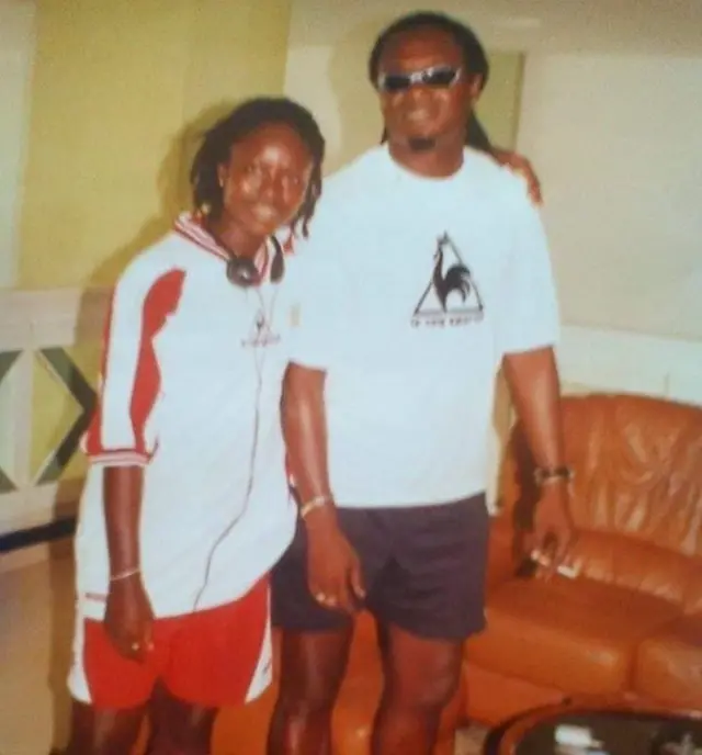 Aicha Henriette Ndiaye et son idole Jules François Bocandé