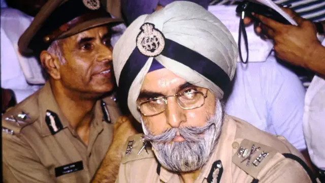 पंजाब के तत्कालीन डीजीपी केपीएस गिल