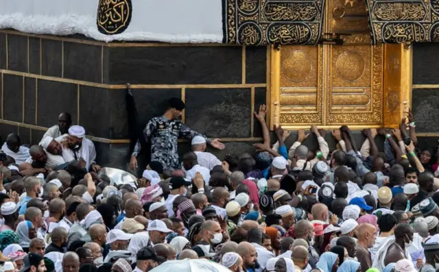Pilgrims for hajj