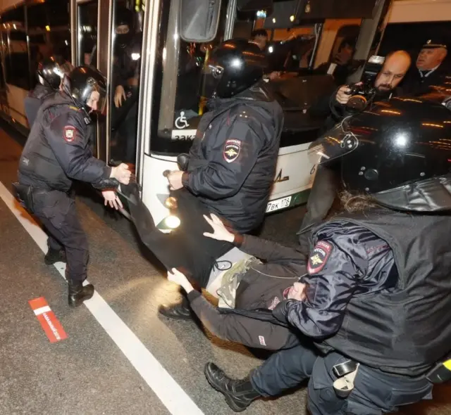 митинг в Петербурге